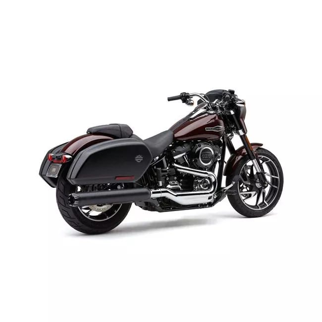 Cobra Dual Cut 4" Slip-Ons For Harley-Davidson