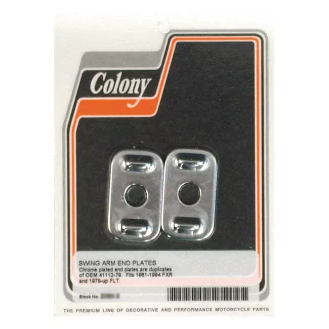 Colony, Swingarm End Caps For Harley-Davidson