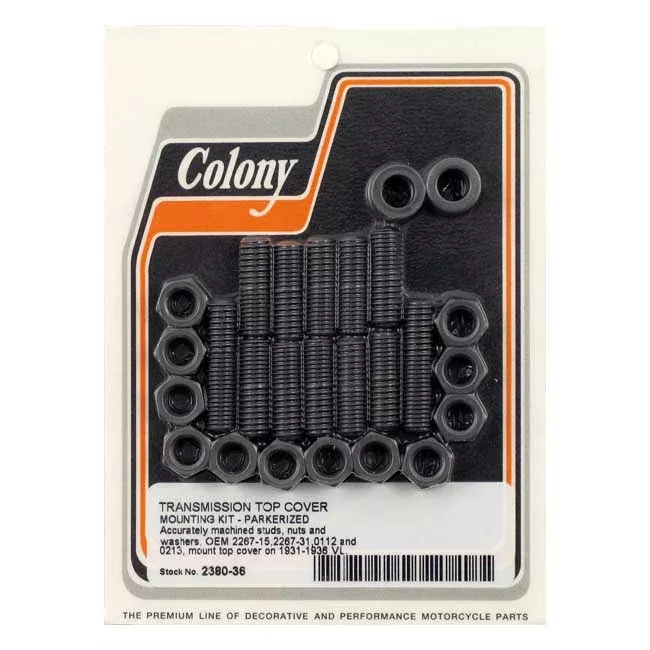 Colony Transm Top Cover Mount Kit For Harley-Davidson