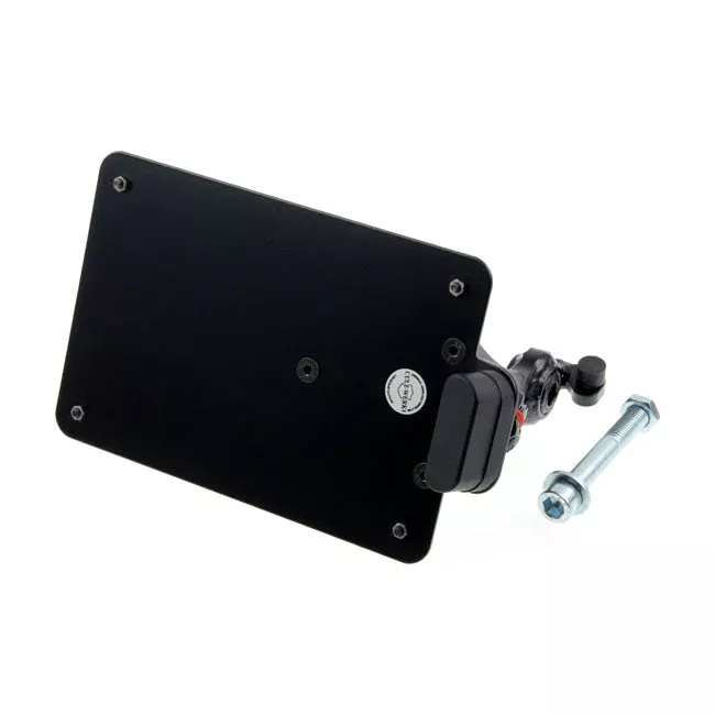 Cult-Werk License Plate Bracket NL, Black For Harley-Davidson