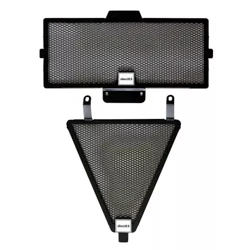 Dieci83 Aluminum Radiator Guard Set for Ducati Panigale V2