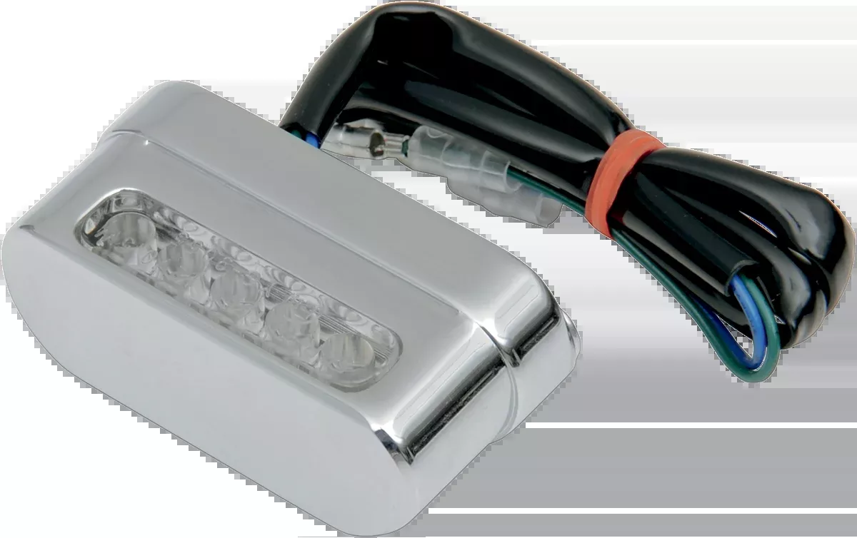 DRAG SPECIALTIES UNIVERSAL LED LICENSE PLATE LIGHT LED TAG CHR