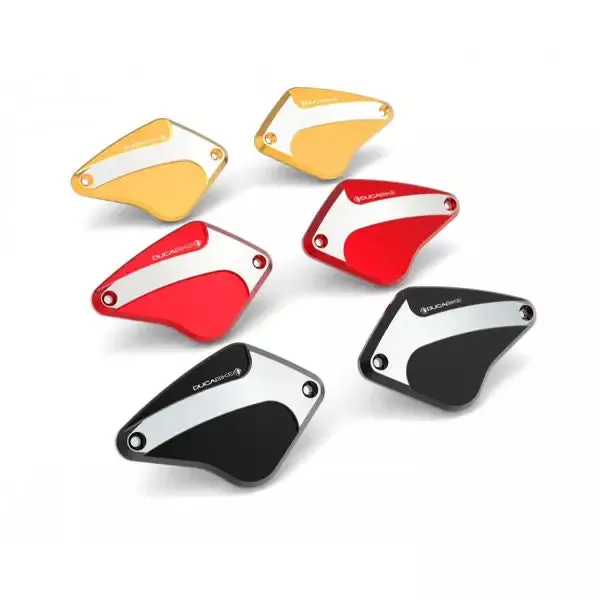 Ducabike Front Brake and Clutch Fluid Reservoir Covers for XDiavel S