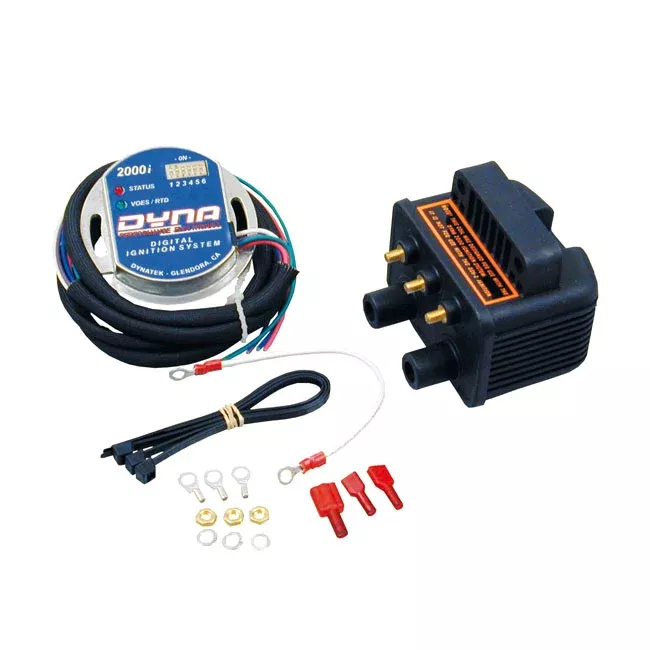 Dynatek, 2000i Dyna Ignition Module and 1 Coil Kit for Harley-Davidson
