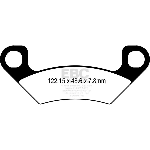 EBC – “R“ Long Life Sintered Brake Pad (FA742R)