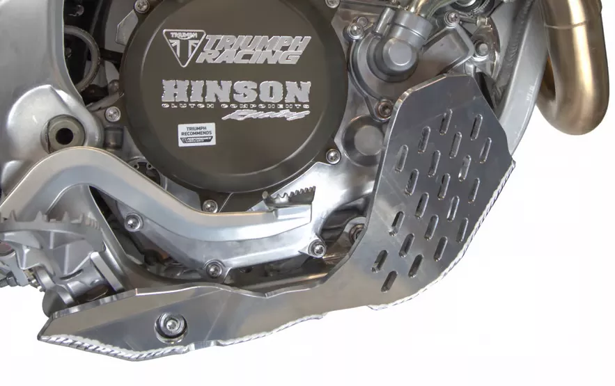 Enduro Engineering Skid Plate for Triumph 450 - Durable Aluminum Protection