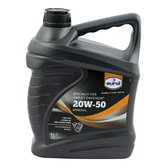 Eurol, 20w50 SG/CD, 4l for Harley-Davidson