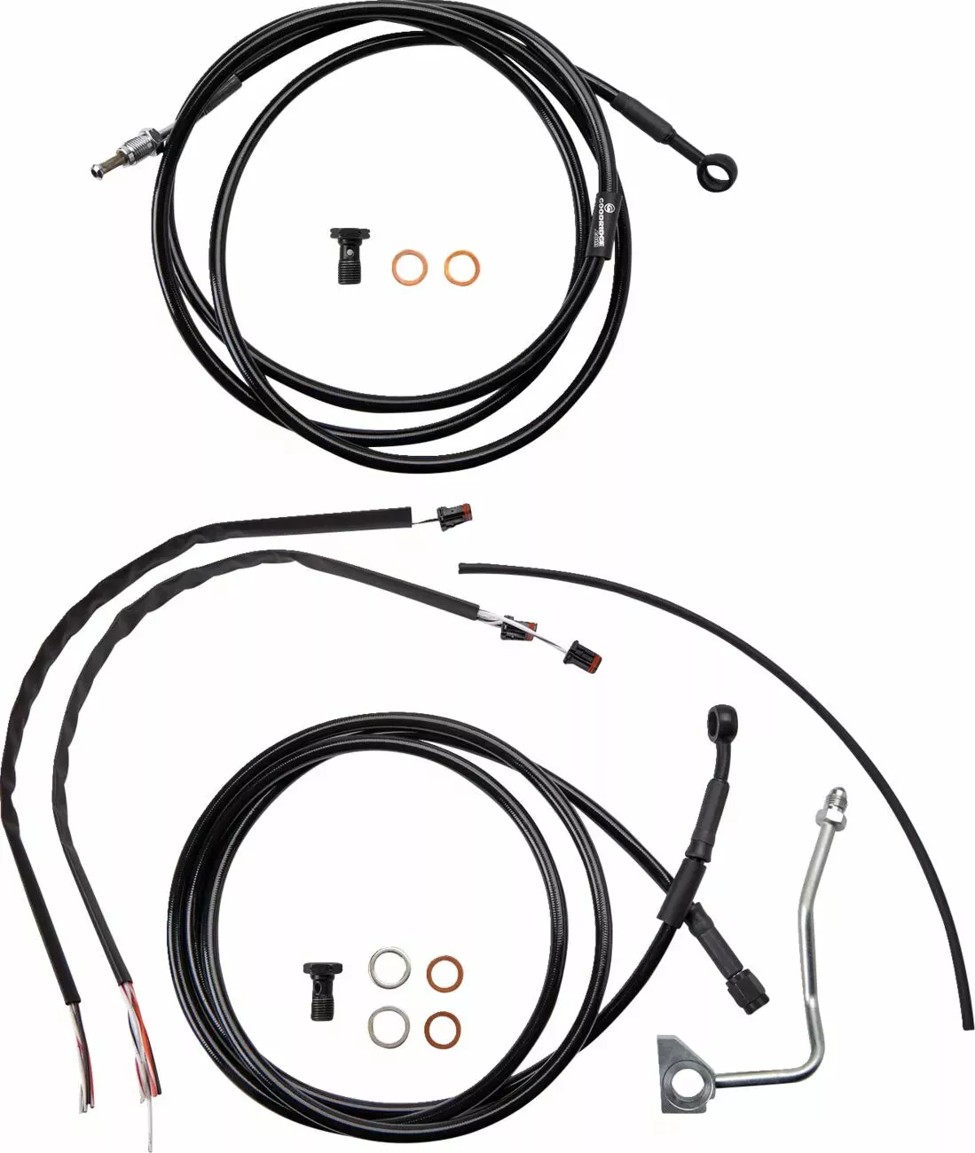 Extended Cable Kit 13" Handlebar for Harley-Davidson Touring