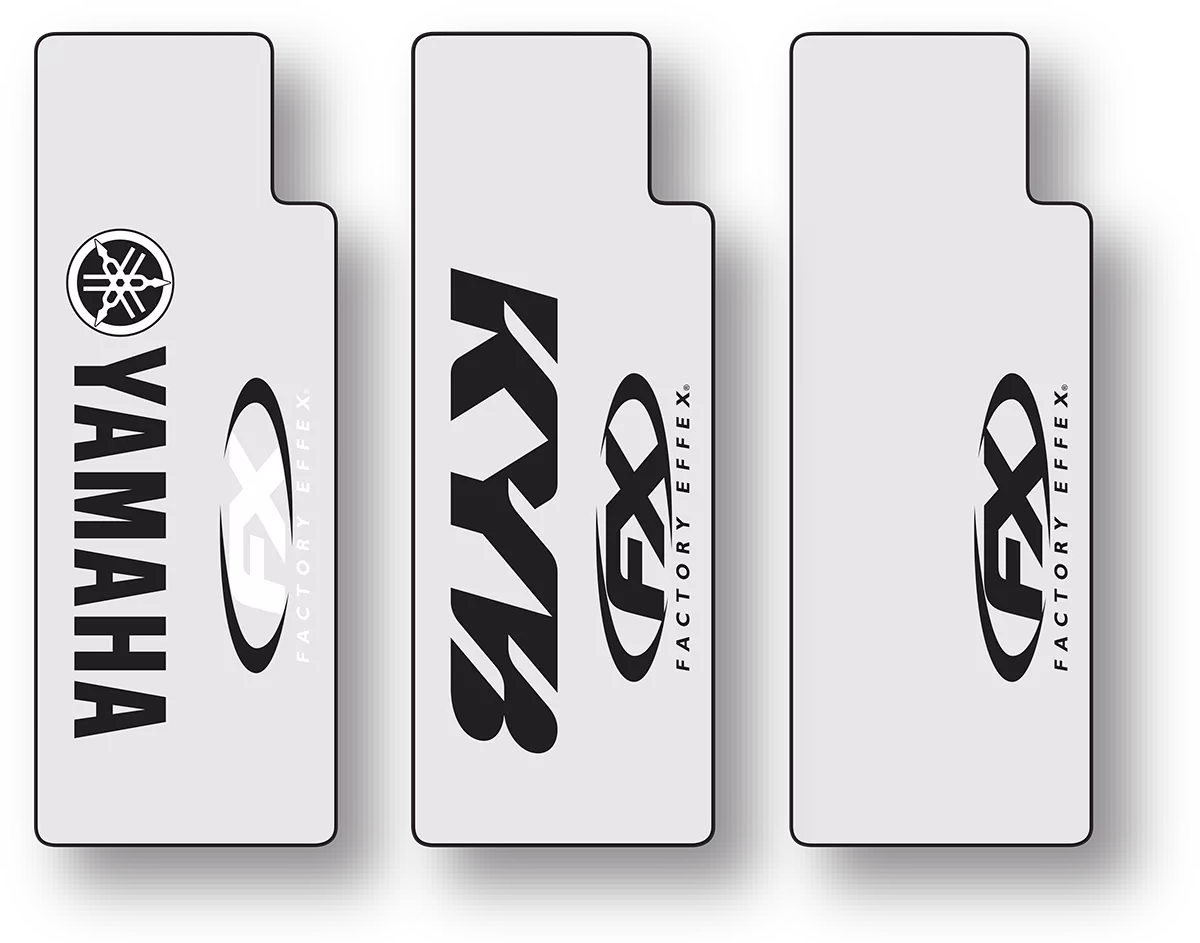 Factory Effex FX 06-38008 Upper Fork Shield Decal for Motorcycles