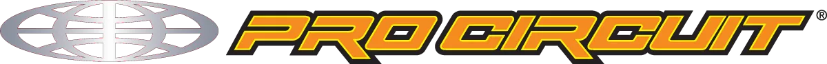 Factory Effex PRO CIRCUIT Logo Decals - 5 Pack (Part Number 04-2694)
