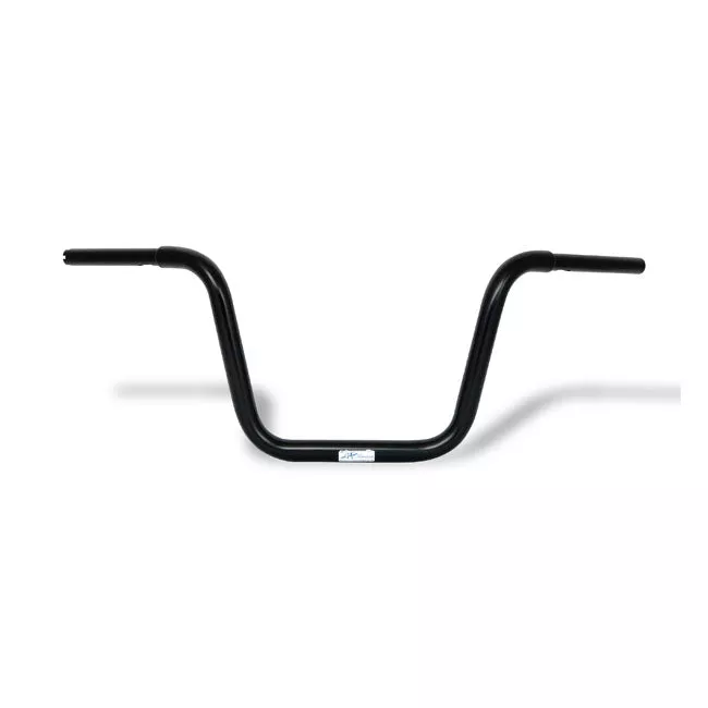 Fehling 1-1/4" Apehanger Black 30cm High For Harley-Davidson