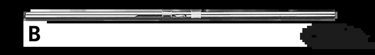 Fehling One Inch Diameter Drag Bars for Harley Davidson