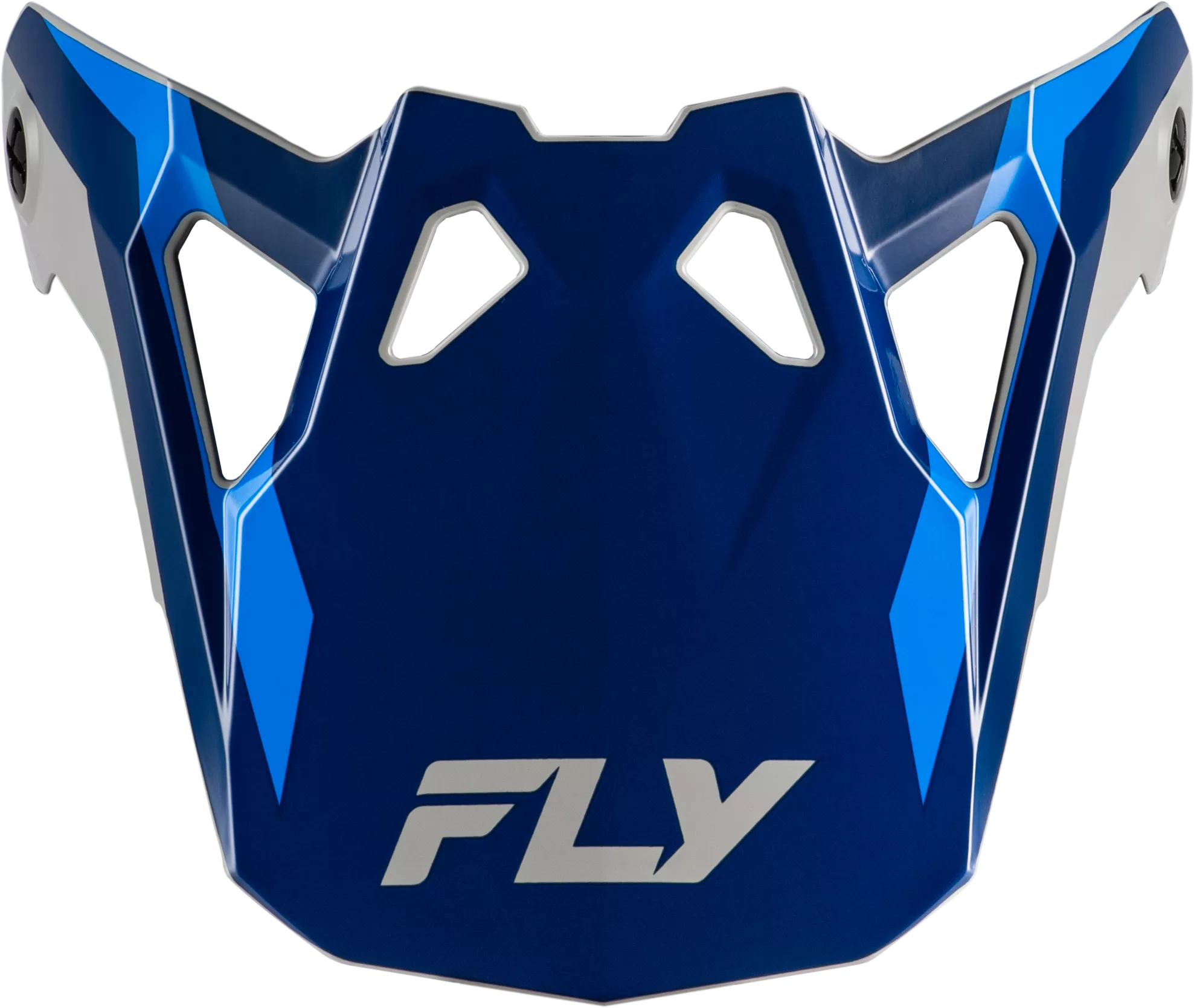 Fly Racing Formula CP Seal Visor Navy/Blue/Grey XL 2X - Enhanced Motorcycle Helmet Accessory