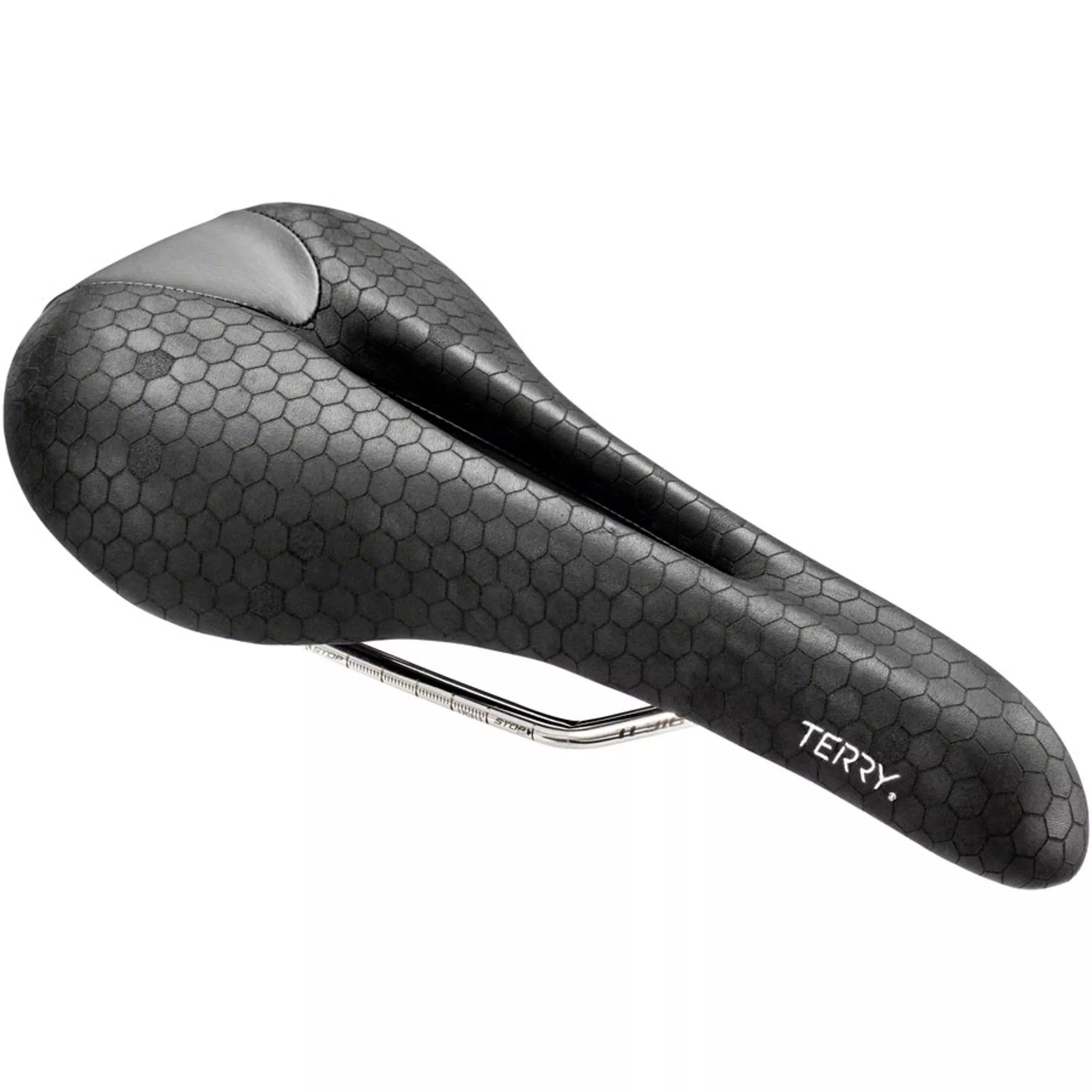 Fly Ti Saddle - Titanium, Black, Men's