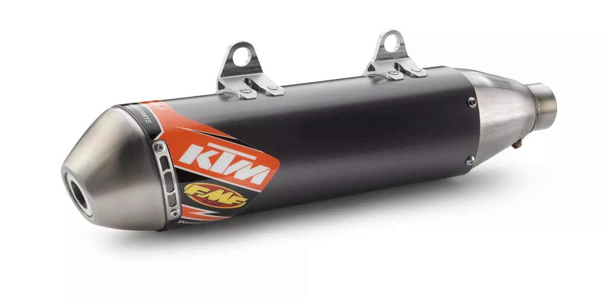 FMF Powercore 4 Silencer KTM 250-450 SXF/XCF/EXCF 16-19 (Gray)