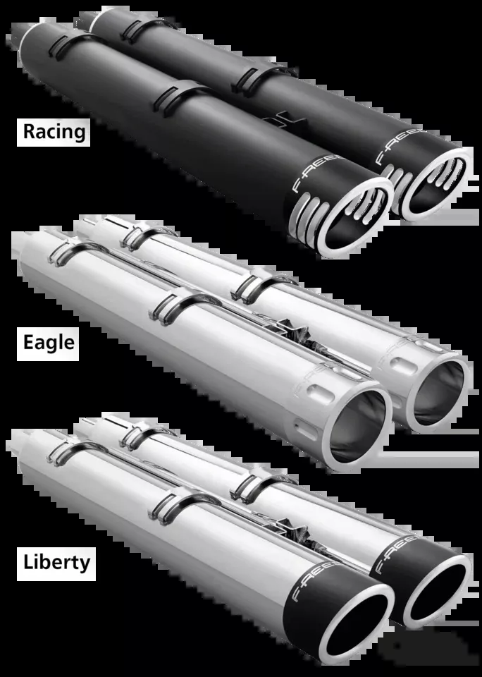 Freedom Racing S/O BLK/BLK Roadm/Chieftain for Harley-Davidson
