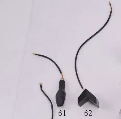 Front Left Decorative Signal Light Set for BD125-15 Motorcycle | Boom 125cc LED Signal Lights