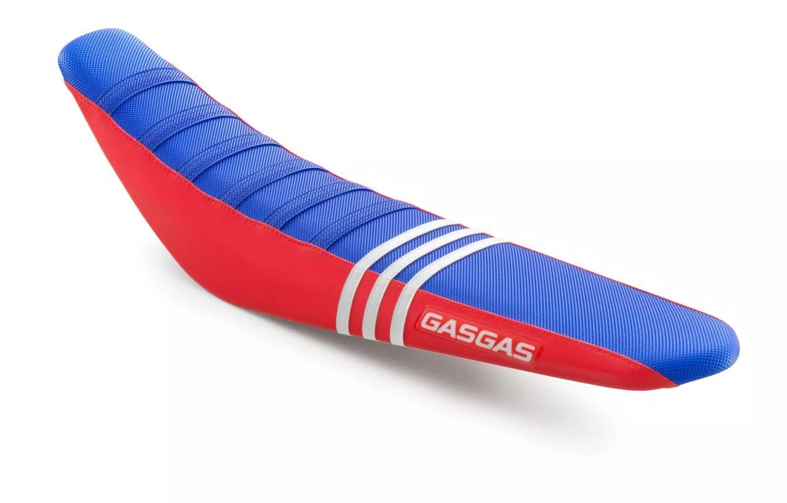 GasGas Factory Racing Seat (Blue/Red)