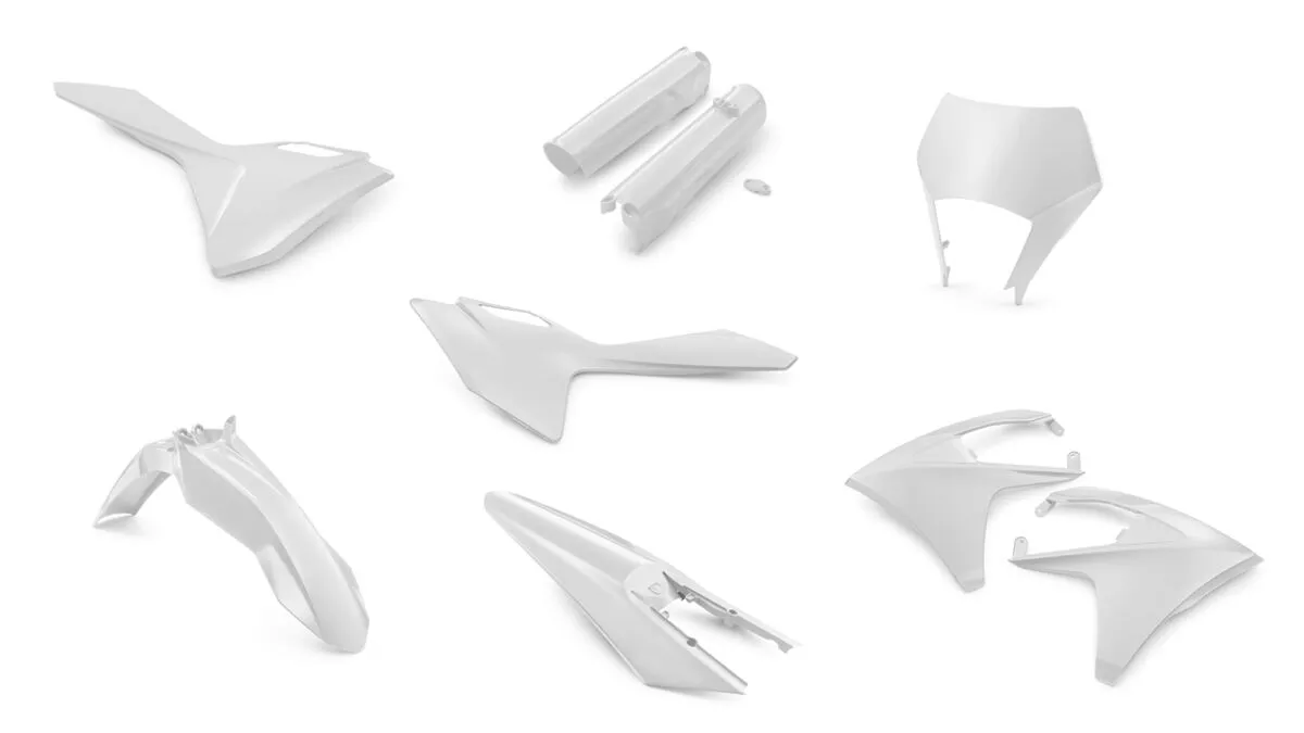 GasGas Plastic Parts Kit (White) EC/ES 24-26