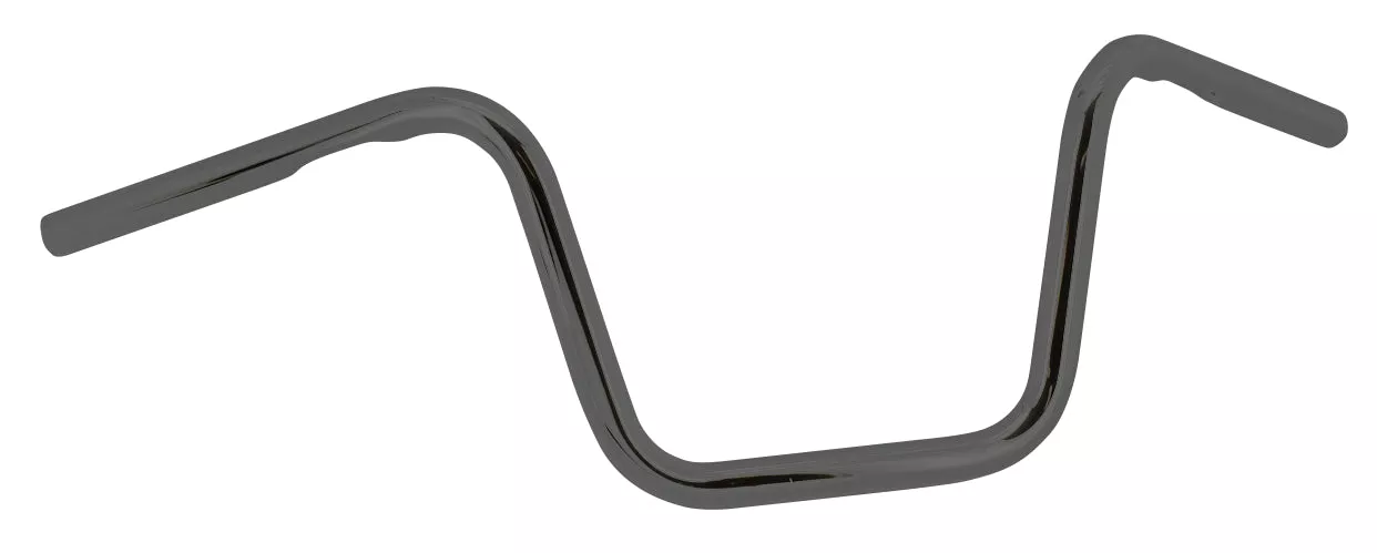 Gibbon Ape Hanger 8 1/4" Black Handlebar for Harley-Davidson
