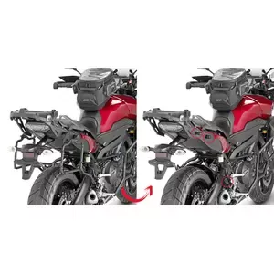 GiviFast motorcycle side case support Monokey Yamaha Mt-09 Tracer (15 À 17)