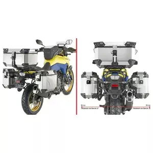 GiviMotorcycle side-case holder Suzuki V-Strom 800DE/SE (23)