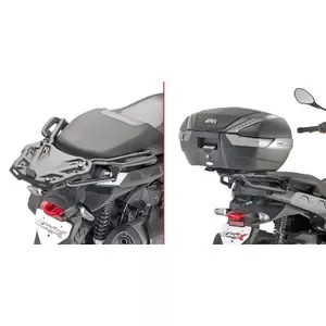 GiviMotorcycle top case support Monokey ou Monolock Bmw C 400 X (19 à 20)