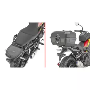 GiviMotorcycle top case support Monolock Royal Enfield Guerrilla 450 (24)