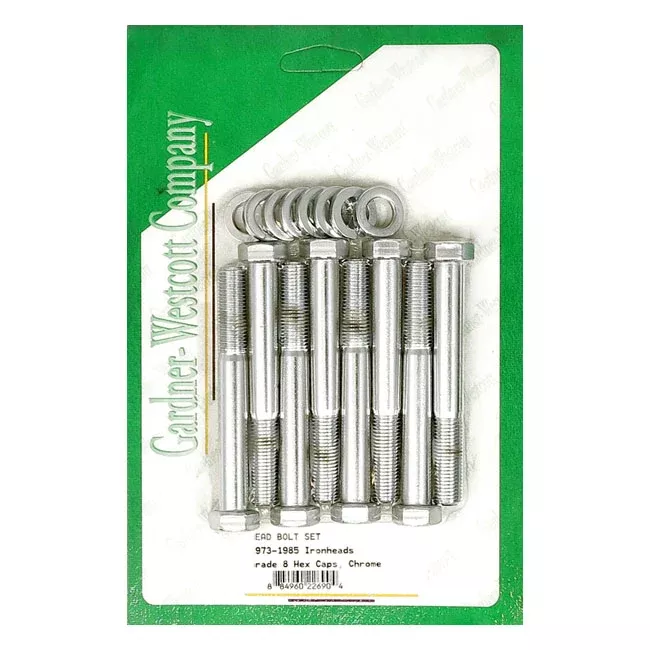 Gw Head Bolts Stock Style Hex For Harley-Davidson