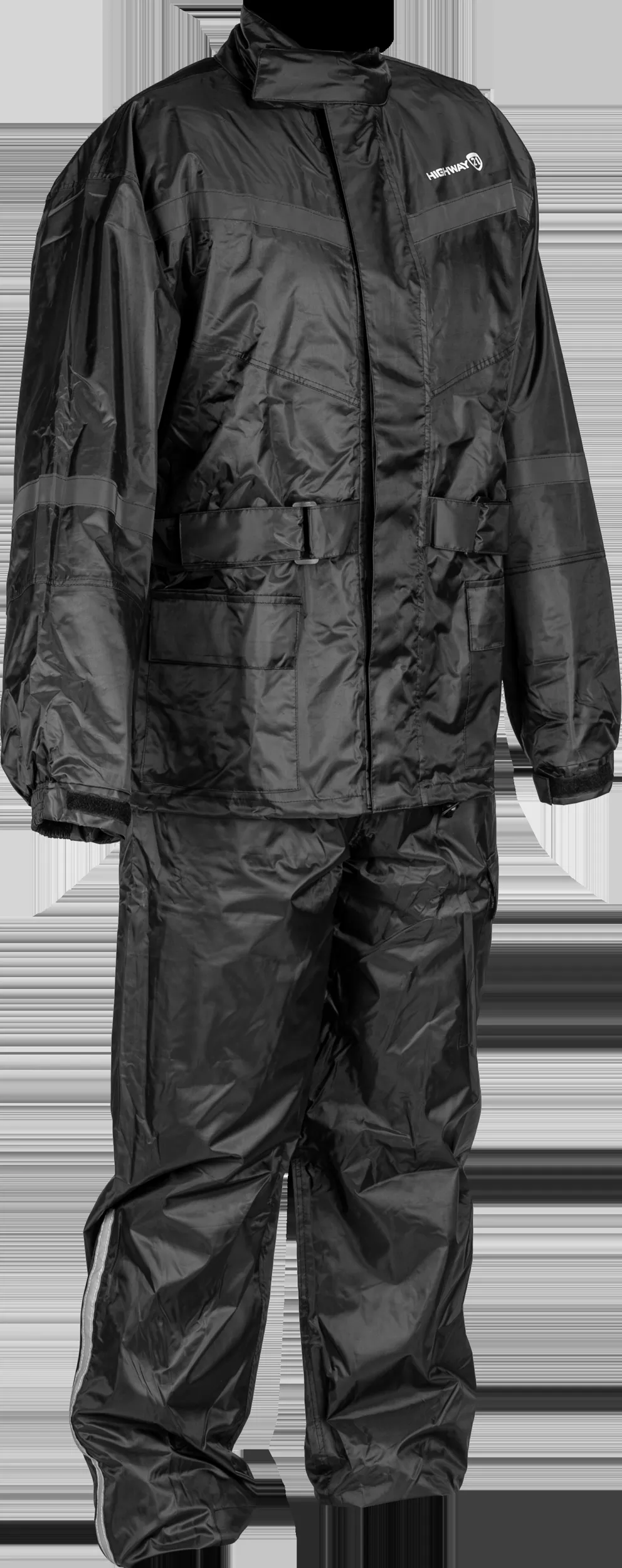 Highway 21 2-Piece Rain Suit in Black, Part No. 489-40004X