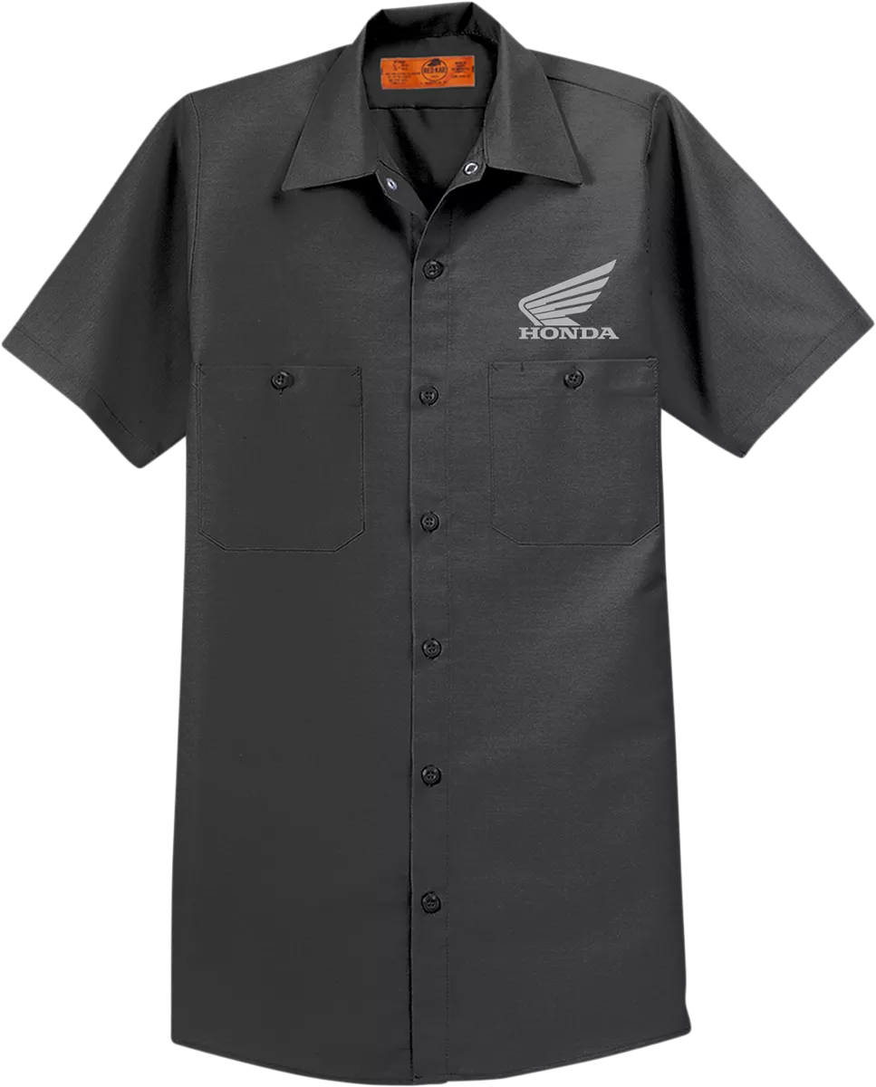 Honda Apparel Honda Work Shirt Charcoal Small NP21S-M3024-S