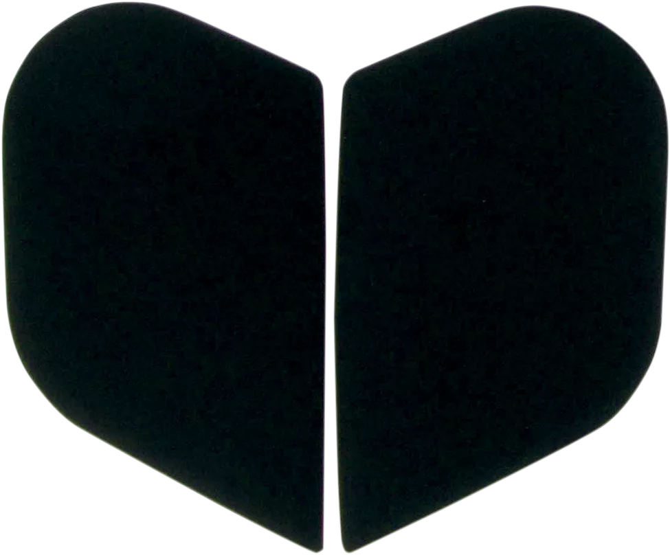 ICON Airframe and Alliance* Side Plates - Rubatone Black 0133-0343