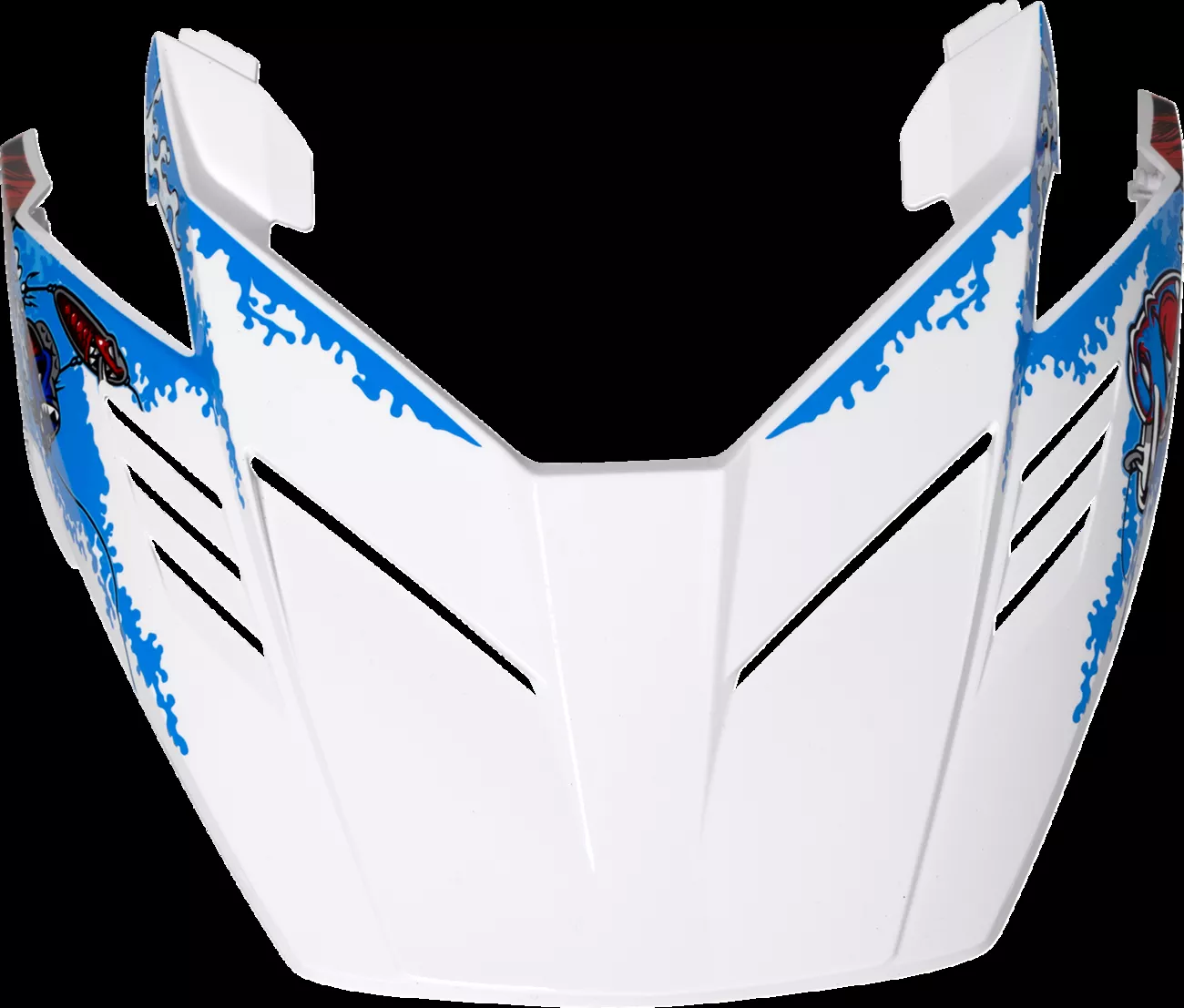 ICON Elsinore* Peak - American Basstard Blue for XL-3XL Helmets (Part #0132-1782)