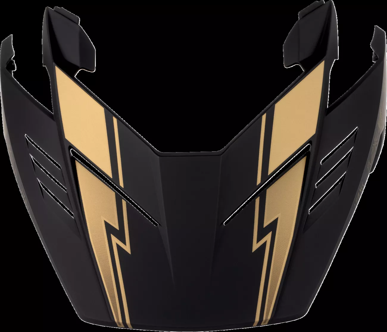 ICON Elsinore* Peak - Kaonohi Black for M-L Helmets (Part #0132-1778)