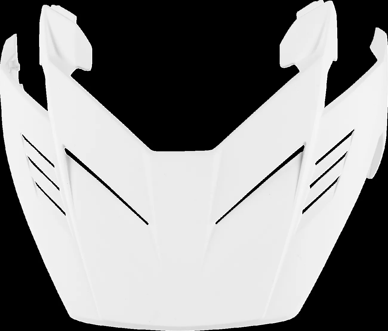 ICON Elsinore* Peak Replacement for XS-S Helmets - Monotype White 0132-1792