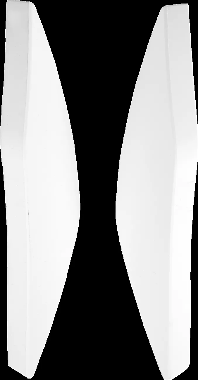 ICON Elsinore* Side Covers - Rubatone White (Part #0133-1569)