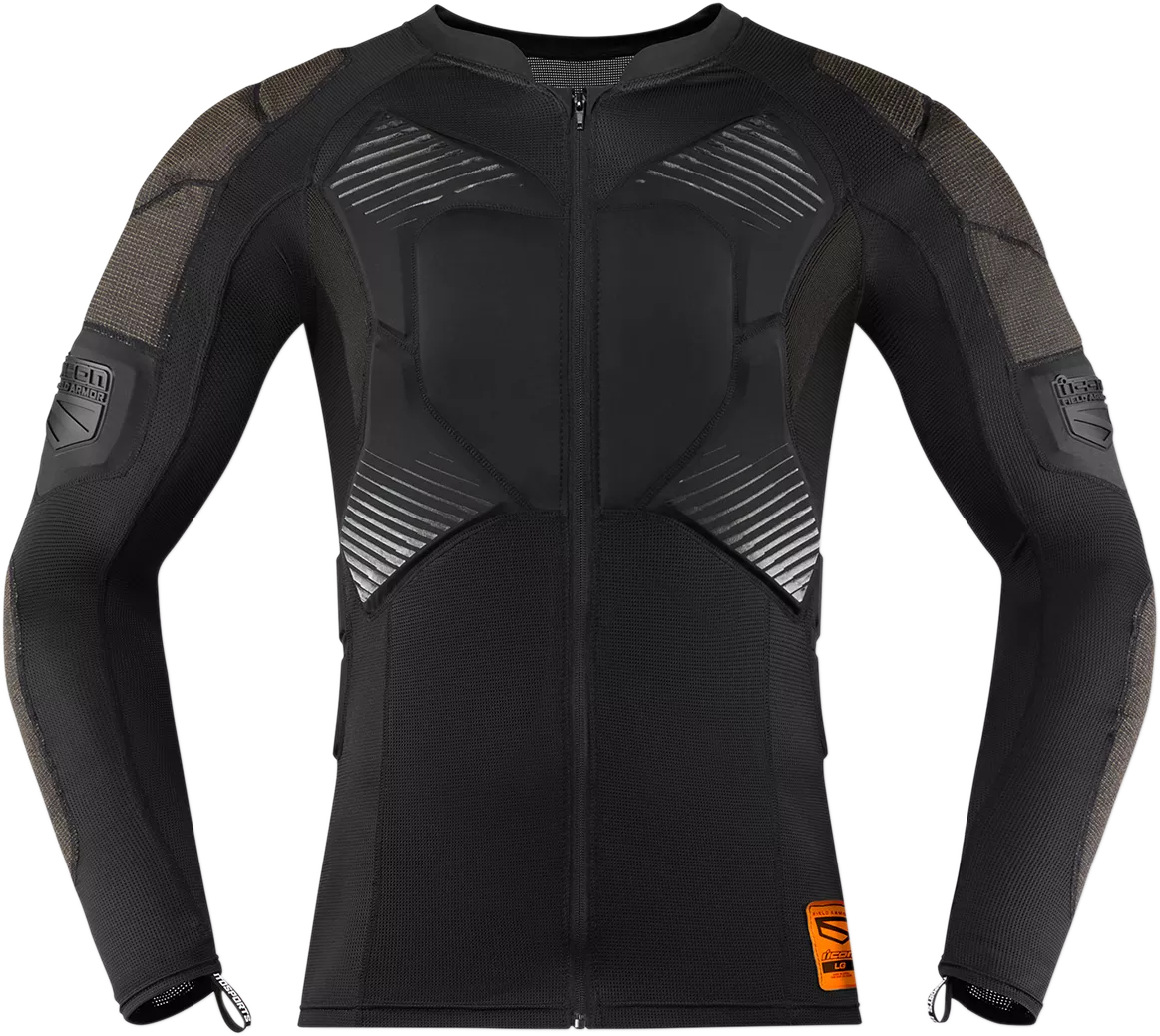 ICON Field Armor* Compression Shirt 2701-0998 - Black, 3XL