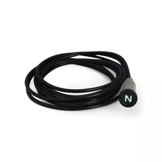 Indicator Light 3/8 Inch Neutral Green For Harley-Davidson
