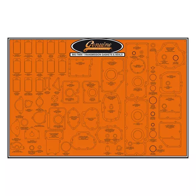 James Gasket Board, All Transmissions For Harley-Davidson