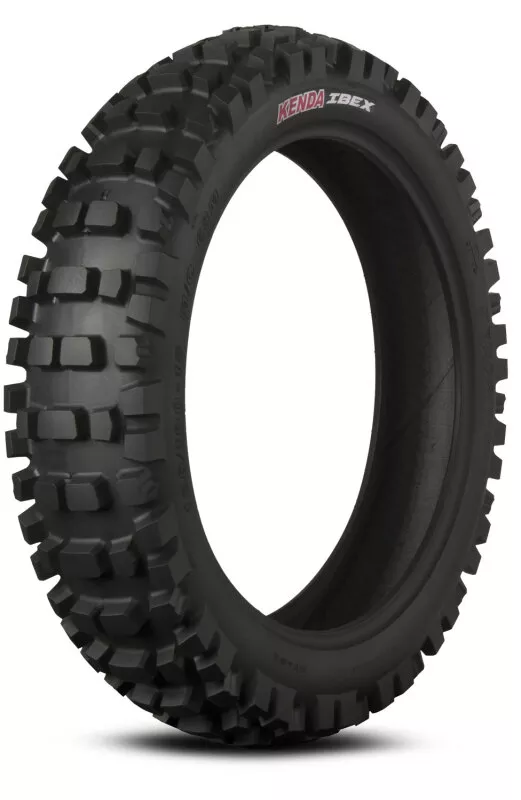 Kenda K774 Ibex Rear Tire - 120/90-19 4PR 66M TT for Extreme Enduro and Endurocross