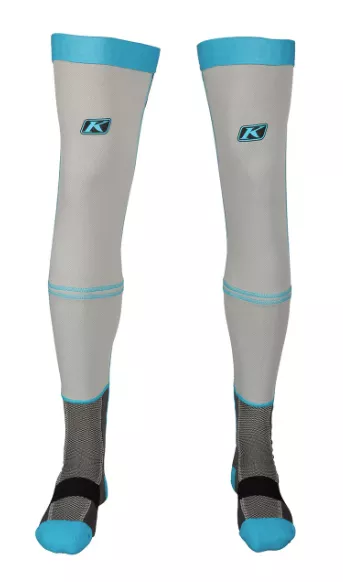 Klim Aggressor -1.0 Knee Brace Sock Monument Gray