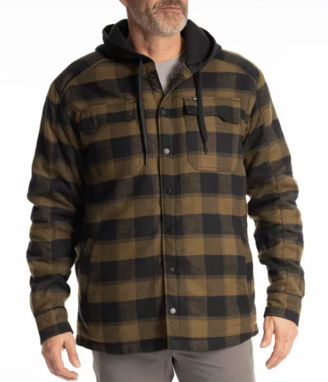 Klim Targhee Fleece Lined Flannel Hoodie