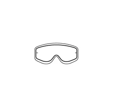 KTM Buzz Pro Double Lens AFC Works (Clear)