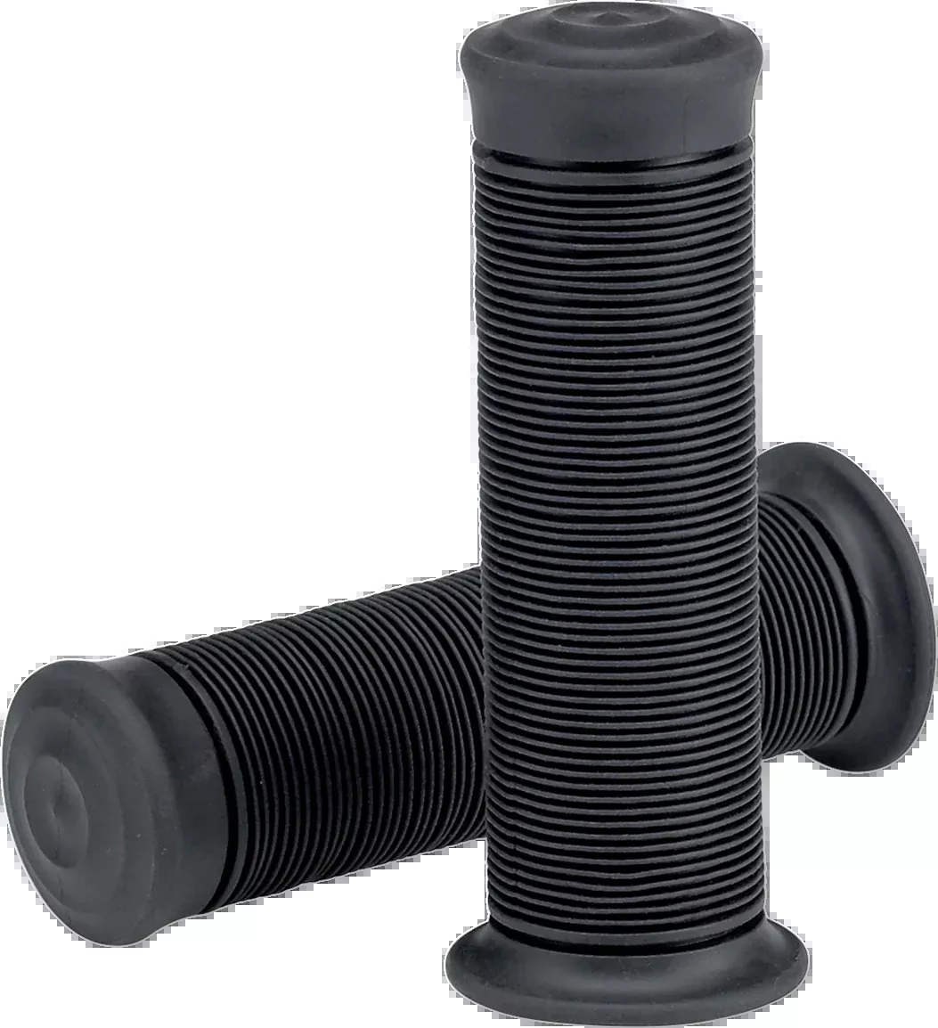Kung Fu 1" Black Grips for Harley-Davidson