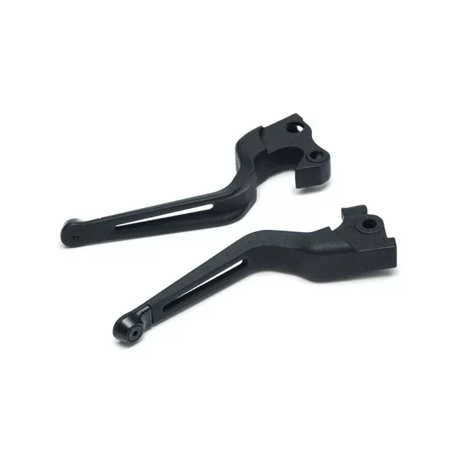 Kuryakyn Dillinger Levers Satin Black For Harley-Davidson