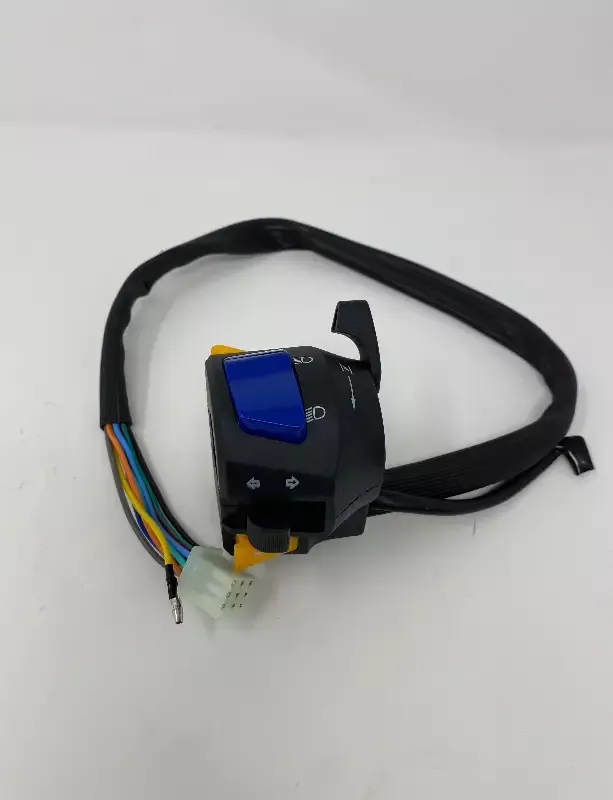 Left Combination Switch Assembly for Boom 125cc Motorcycles | Electric Start Switch for Honda Grom Clone | Kawasaki Ninja Clone | Ducati Monster Clone