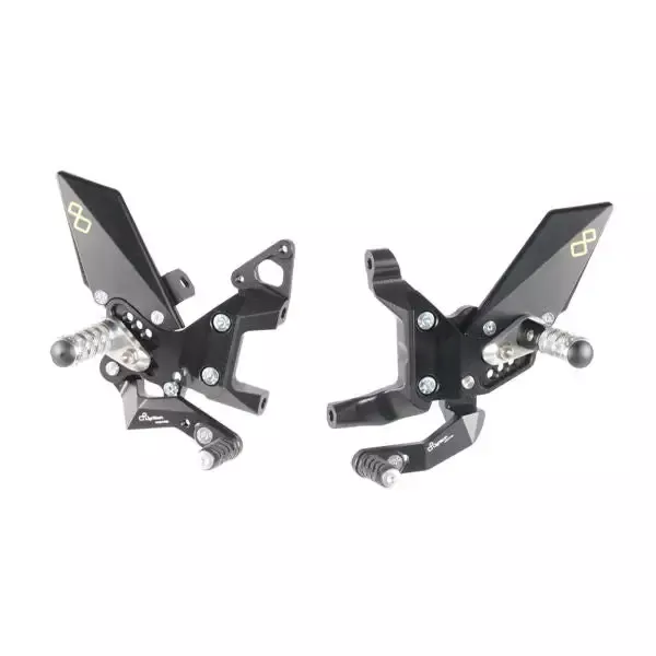 LighTech Track System Adjustable Rear Sets for 899 959 1199 1299