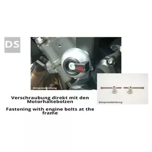 LSLMounting kit Crash-pad GSX-R 600/750 06-10