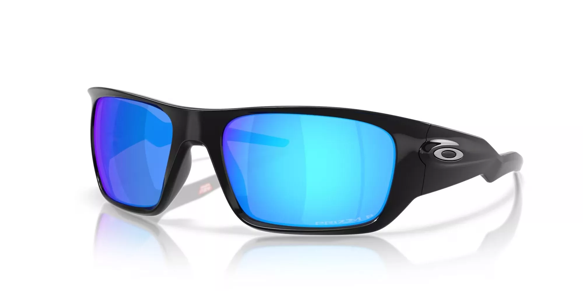 Masseter - Polished Black w/ PRIZM Sapphire Polarized Lenses