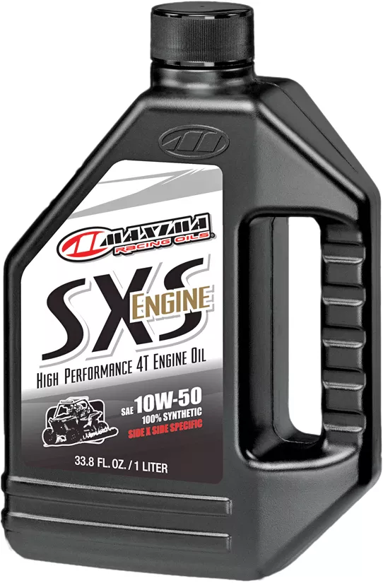 MAXIMA SXS Synthetic Oil 10W-50 - 1 Quart for Side-by-Side Engines